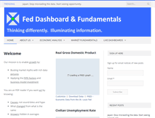 Tablet Screenshot of feddashboard.com